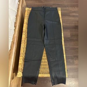 Black Leather Zara Pants